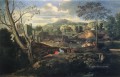 Ideal Landscape classical painter Nicolas Poussin